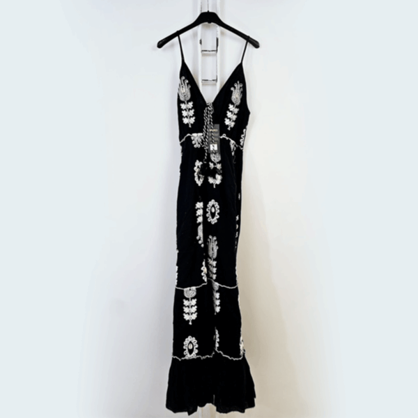 Robe fluide noire