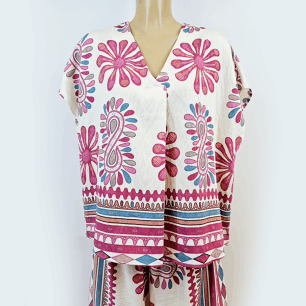 T-shirt motifs fuchsia