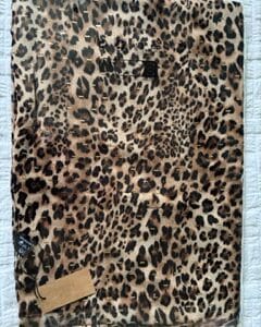 Foulard motif Léopard