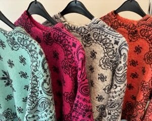 Pull Motifs Cachemire